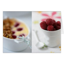 Mascarpone Raspberry Gratins cards by tartelette Mascarpone Raspberry Gratins cards