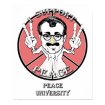 MASCOT FROM PEACE UNIVERSITY incognito posters