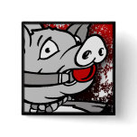 Mascot  Square Button