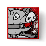 Mascot  Square Button