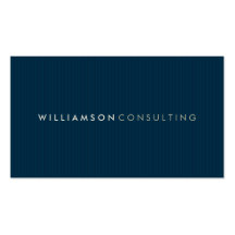 MASCULINE BUSINESS CARD :: simple pinstripe 3