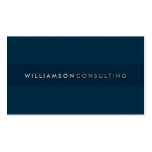 MASCULINE BUSINESS CARD :: simple pinstripe 3D 3
