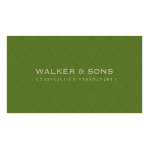 MASCULINE BUSINESS CARD :: simply smart 3