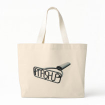 Mashup Jumbo Tote Bag by Madinagoodway Mashup Jumbo Tote Bag