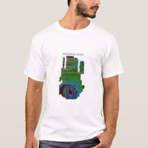 masiac tiles t-shirts by brinchang masiac tiles t-shirts