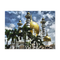 Masjid Ubudiah in Kuala Kangsar - Malaysia Postcard