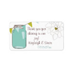 Masjon Jar Thank You Labels labels
