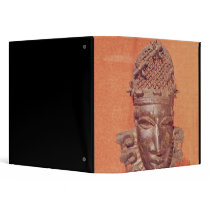 Mask, Benin 3 Ring Binder