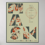 Mask concert poster #3
