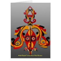 Mask Dayak Tumon cards