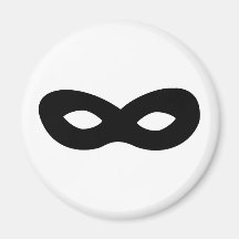 Mask Fridge Magnet