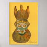 Mask from Senegal Poster