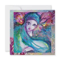 MASK IN BLUE invitations