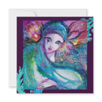 MASK IN BLUE invitations