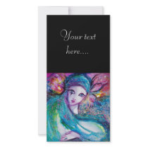 MASK IN BLUE PICTURE CARD