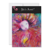 MASK IN RED invitations