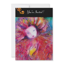 MASK IN RED invitations