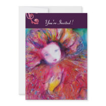 MASK IN RED invitations
