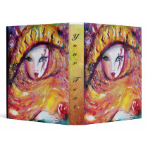 MASK IN YELLOW binders by bulgan_lumini MASK IN YELLOW binders