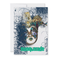 Mask masquerade venetian mardi gras party invitation