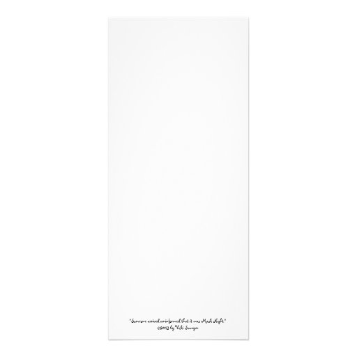 Mask night flat card