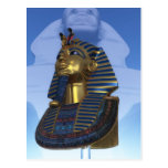 Mask of the pharaoh post cards