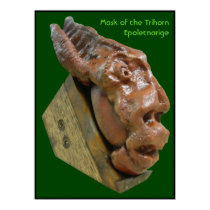Mask of the Trihorn Epoletnarige posters
