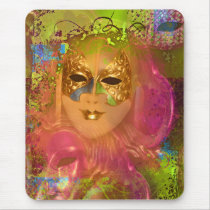 Mask venetian masquerade costume party mousepads