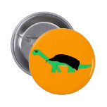 Masked Caped Apatosaurus pin