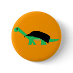 Masked Caped Apatosaurus pin