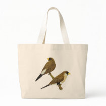 Masked Finch - Poephila personata Tote Bags