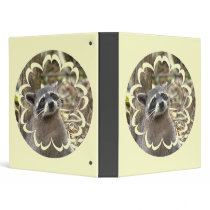 Masked Raccoon Binder