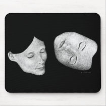 Masks mousepads by serenitystudios Masks mousepads