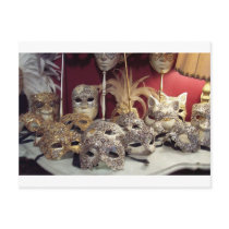 masks postcards