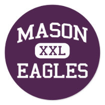 Mason - Eagles - Mason High School - Erie Michigan stickers by customteamsportswear Mason - Eagles - Mason High School - Erie Michigan stickers