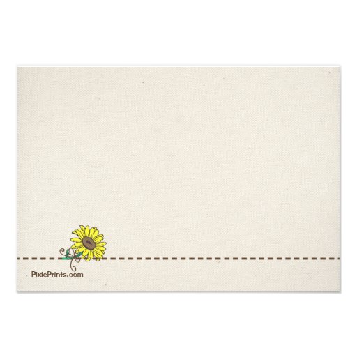 Mason Jar Arrangement Response Card