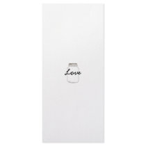 Mason Jar Wedding Program Rack Cards