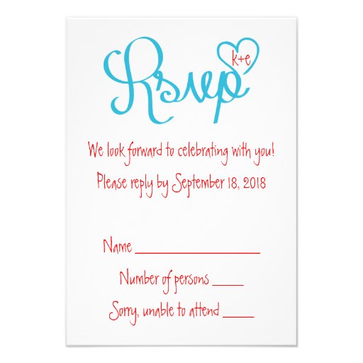 Mason Jar Wedding RSVP Personalized Invite