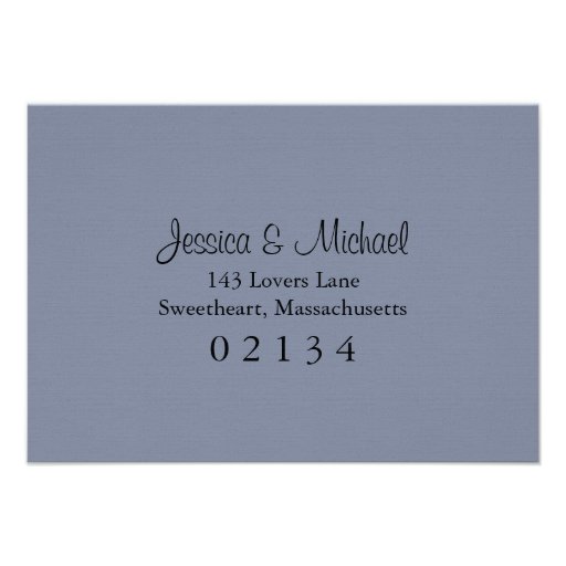 Mason Jar Wildflowers MAD LIB RSVP Announcement