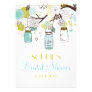 Mason Jars Spring Flowers Bridal Shower Invitation Mason Jars Spring Flowers Bridal Shower Invitation