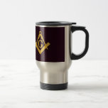 Mason Masonic Product on Brown Mugs