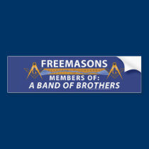Masonic Brothers bumper stickers