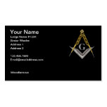 Masonic Business Card 3