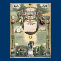 Registro maçónico 1876 posters