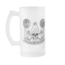 Masonic Skull and Crossbones mugs