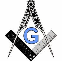 Masonic Square and Compass photo sculptures