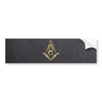Masonic Square and Compasses Bumper Stickers