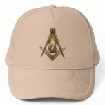 Masonic Square and Compasses Trucker Hats