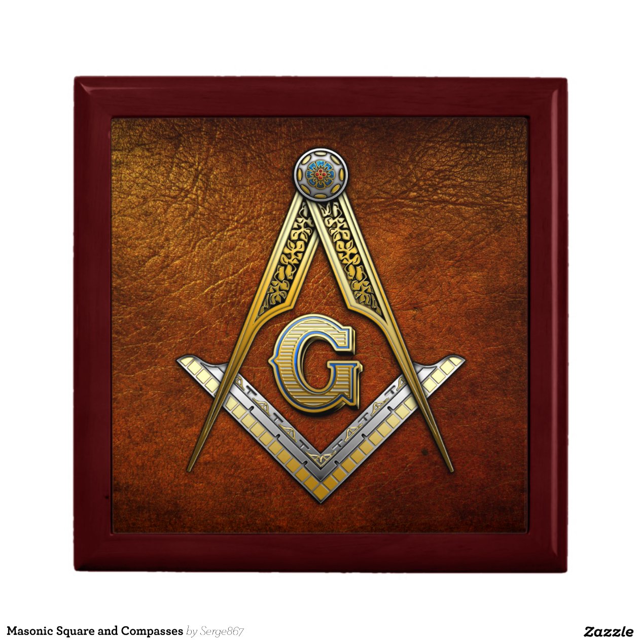 Masonic_square_and_compasses_keepsake_box ...