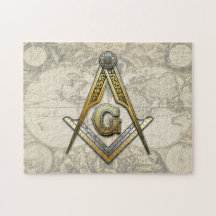 Masonic Square and Compasses Puzzles